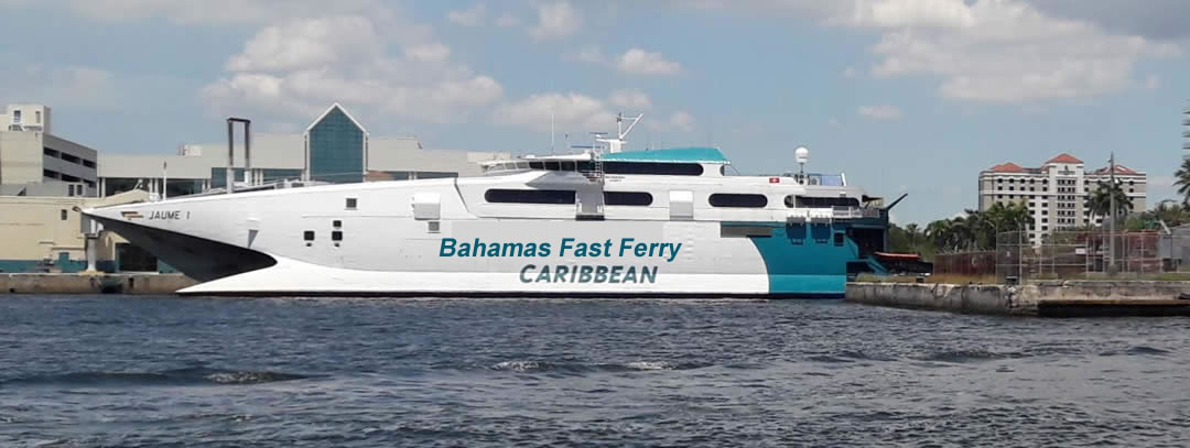 Bahamas Fast Ferry leaves Port Everglades Fort Lauderdale