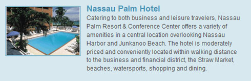 Nassau Palm Hotel in Nassau Bahamas