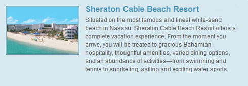 Sheraton Cable Beach Resort in Nassau